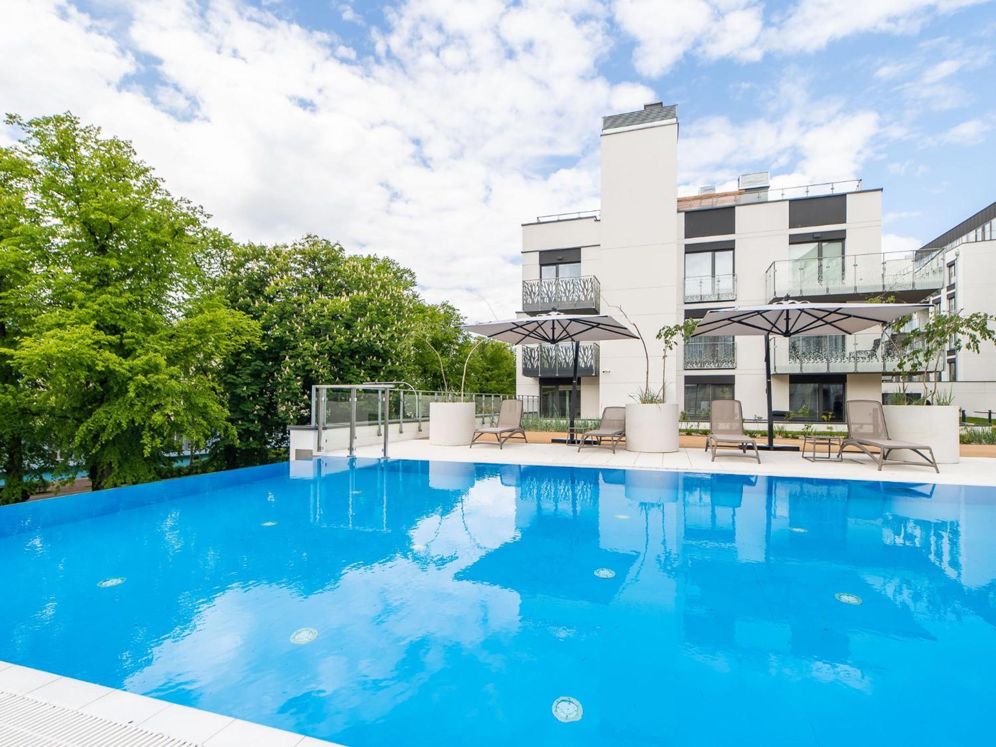 Faro Apartamenty Nadmorskie Tarasy Spa Przy Latarni I Molo Baseny, Sauny, Fitness I Parking W Cenie 코워브제크 외부 사진