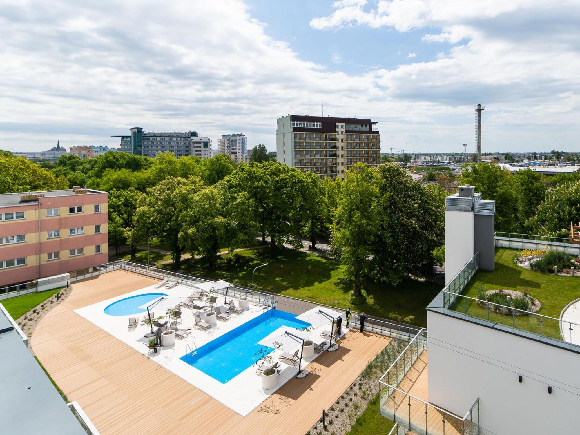 Faro Apartamenty Nadmorskie Tarasy Spa Przy Latarni I Molo Baseny, Sauny, Fitness I Parking W Cenie 코워브제크 외부 사진