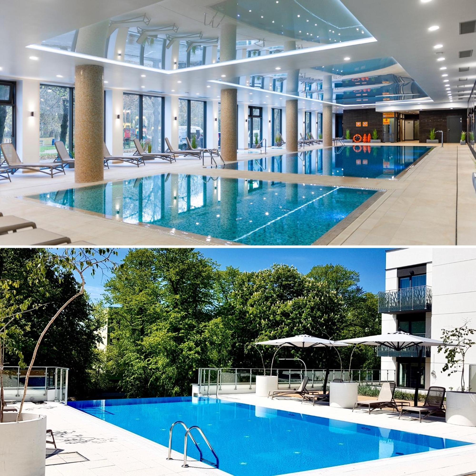 Faro Apartamenty Nadmorskie Tarasy Spa Przy Latarni I Molo Baseny, Sauny, Fitness I Parking W Cenie 코워브제크 외부 사진