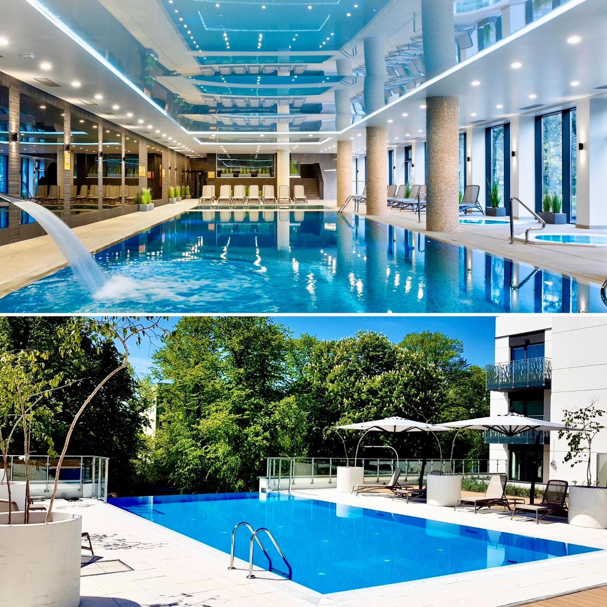 Faro Apartamenty Nadmorskie Tarasy Spa Przy Latarni I Molo Baseny, Sauny, Fitness I Parking W Cenie 코워브제크 외부 사진